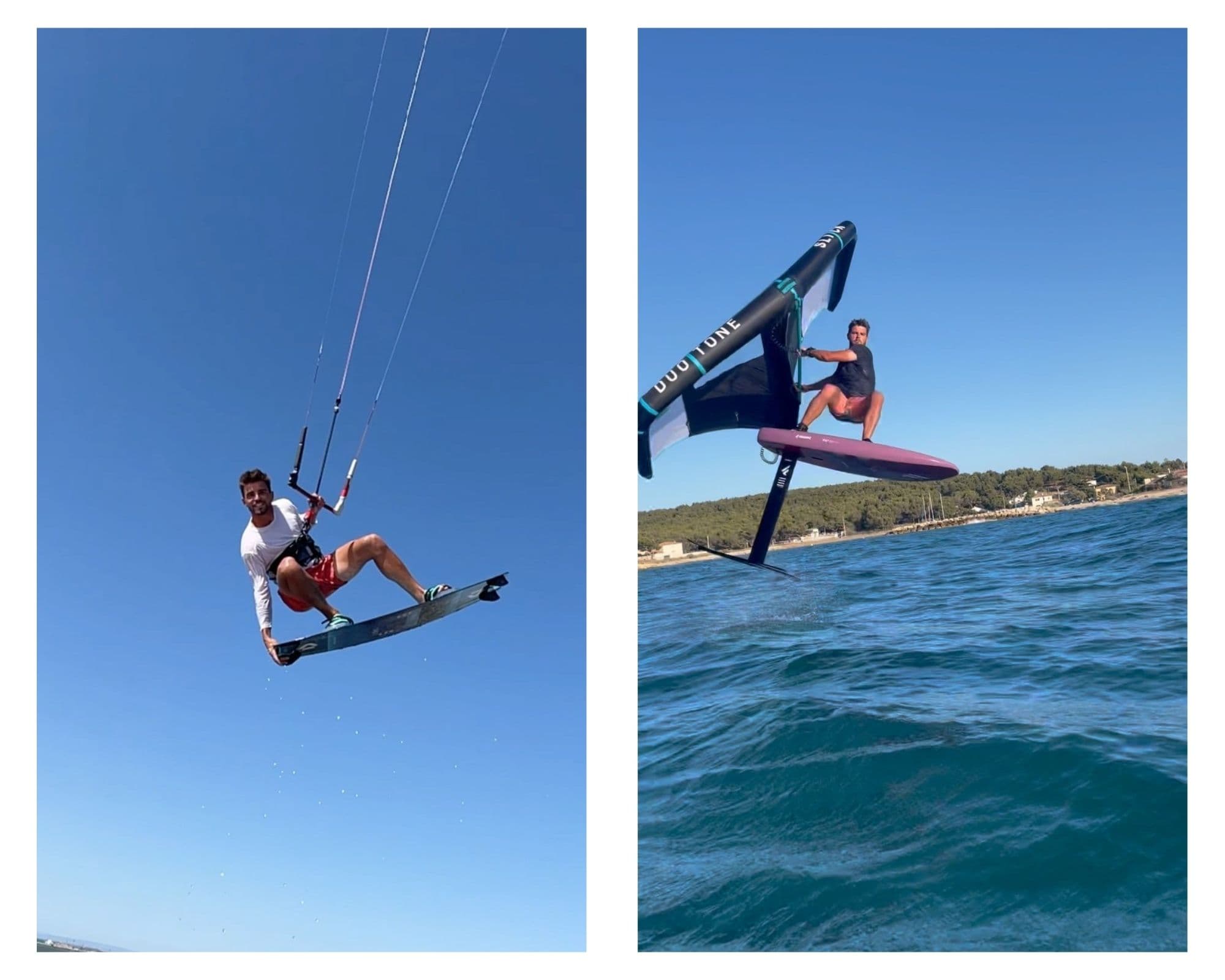 Kitesurf et wingfoil sur la Côte Bleue