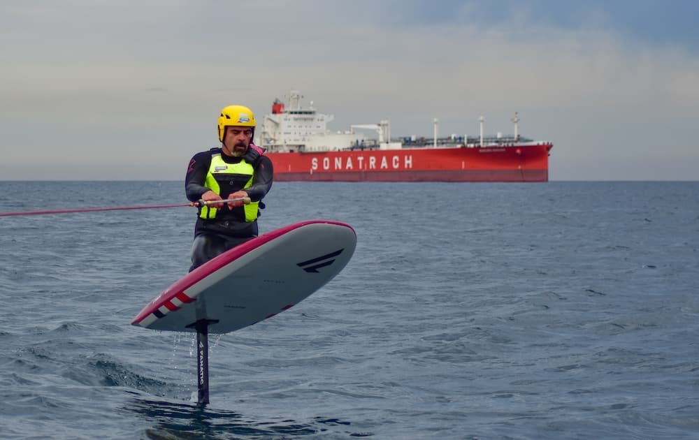 Cours de planche tractée